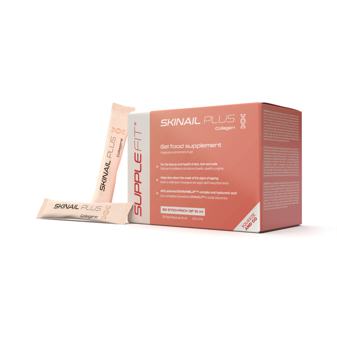 SKINAIL PLUS – Nahrungsergänzungsmittel in Gelform für Haut, Haare & Nägel (INTB031)