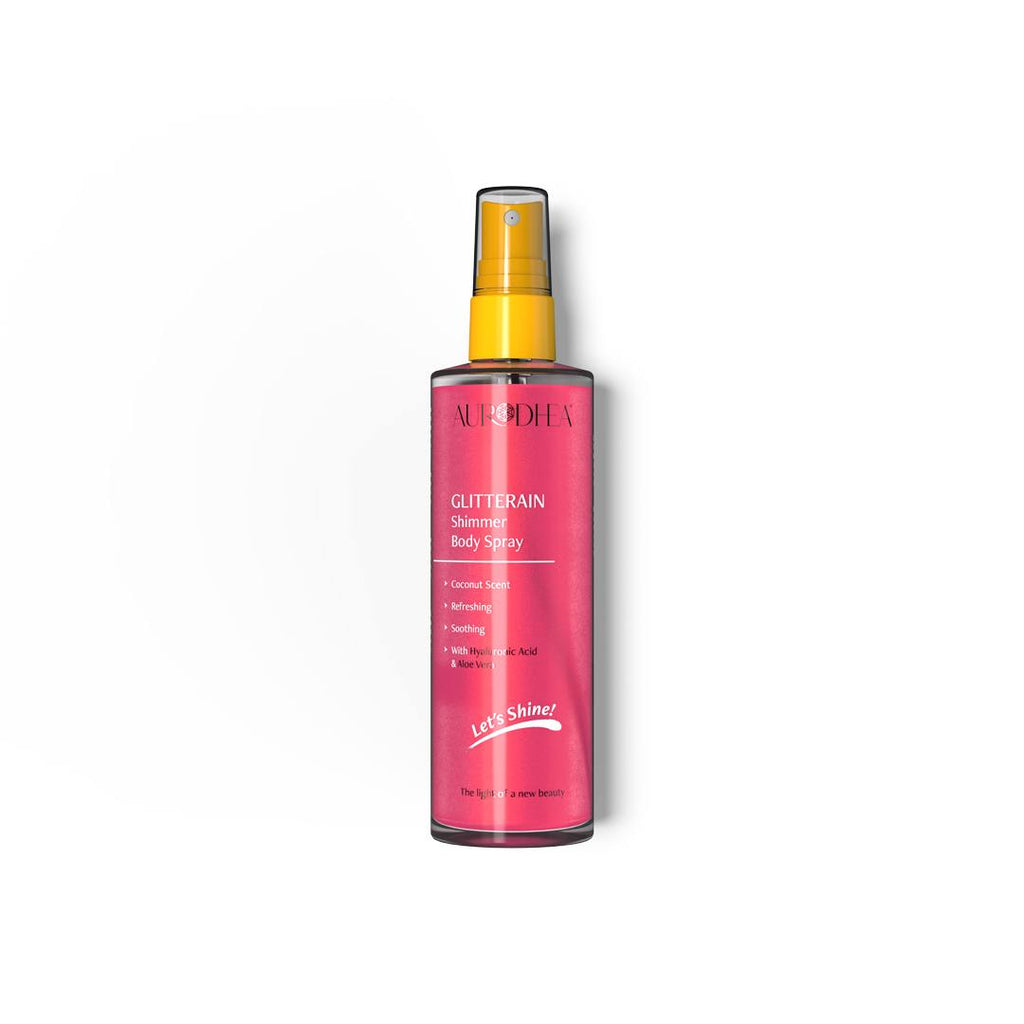 GLITTERAIN – Pink Shimmer Body Spray (SOL22)