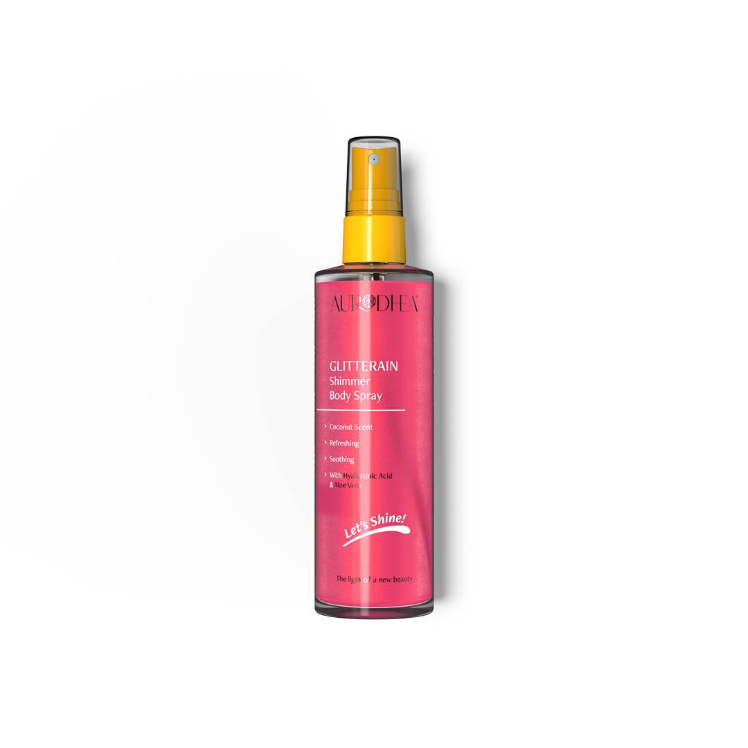 GLITTERAIN – Pink Shimmer Body Spray (SOL22)