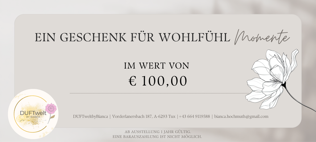 Gutschein #100